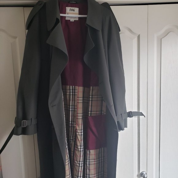 London Fog Trench Coat - Picture 2 of 5